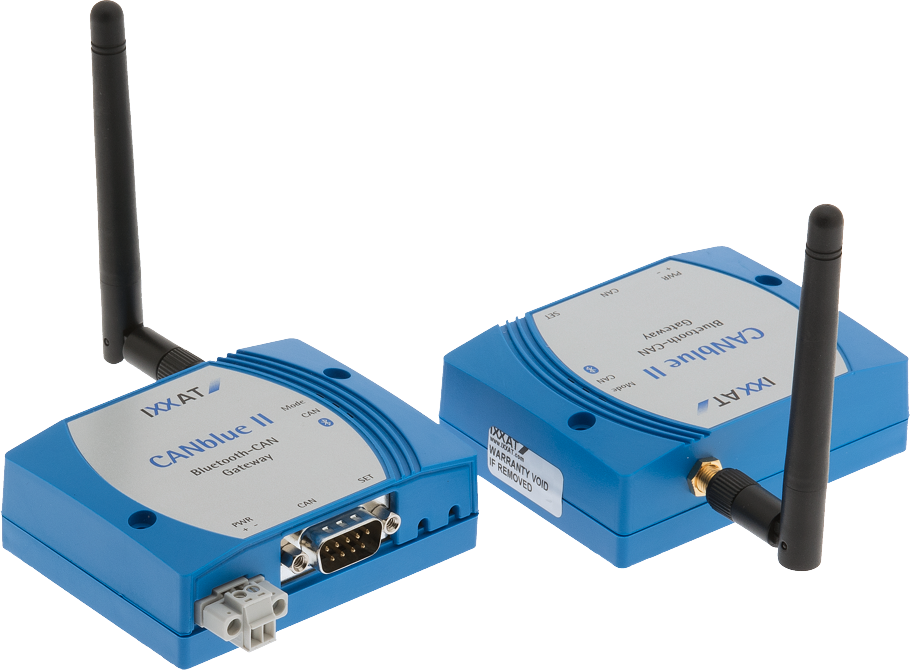 Ixxat CANblue II met een externe antenne (optie)